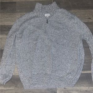 Light grey turtleneck sweater